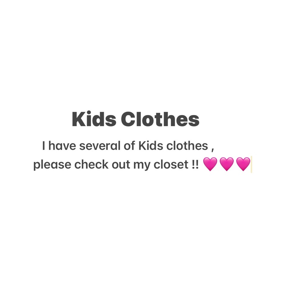 Kids Clothes Collection